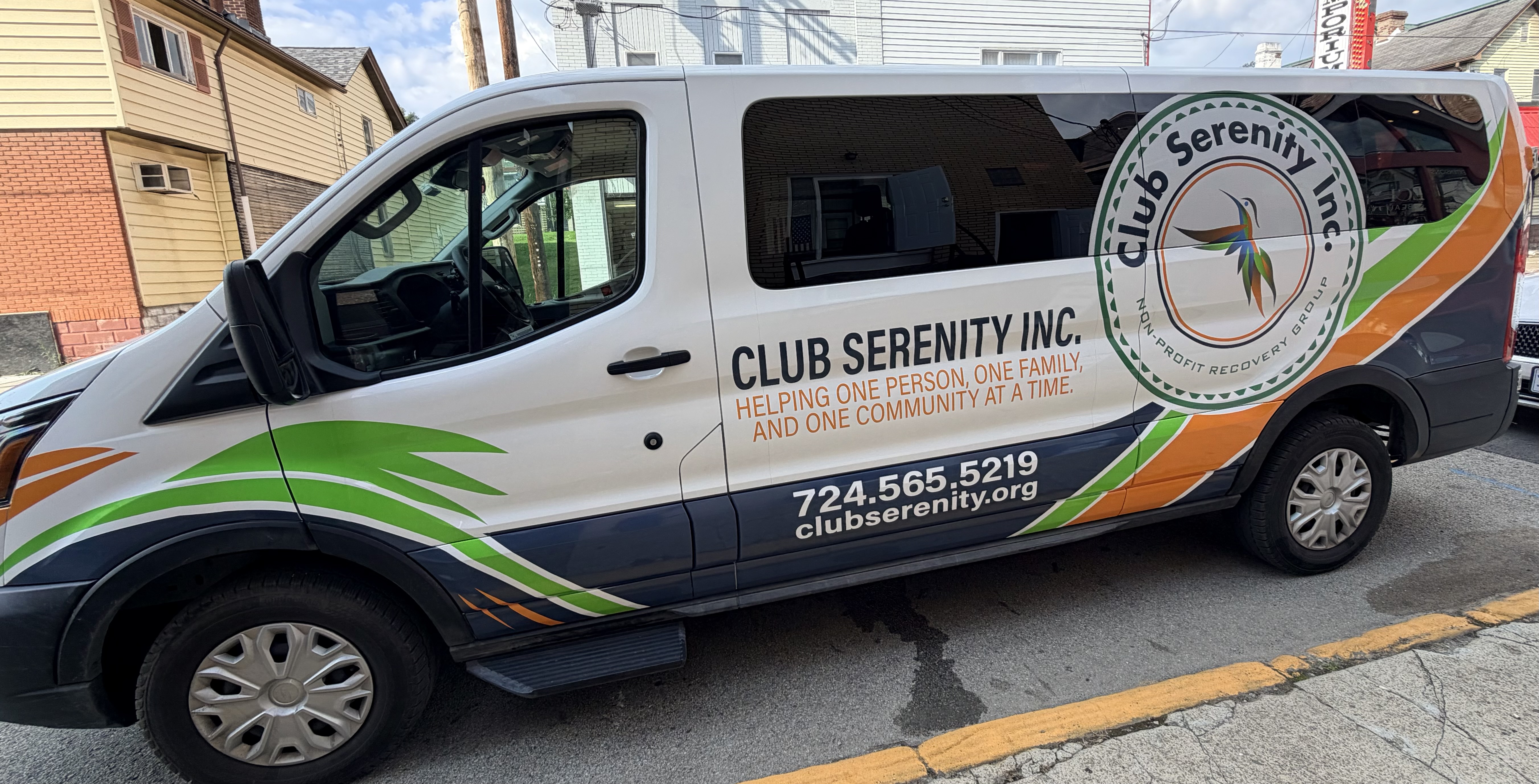 Club Serenity members supporting one another