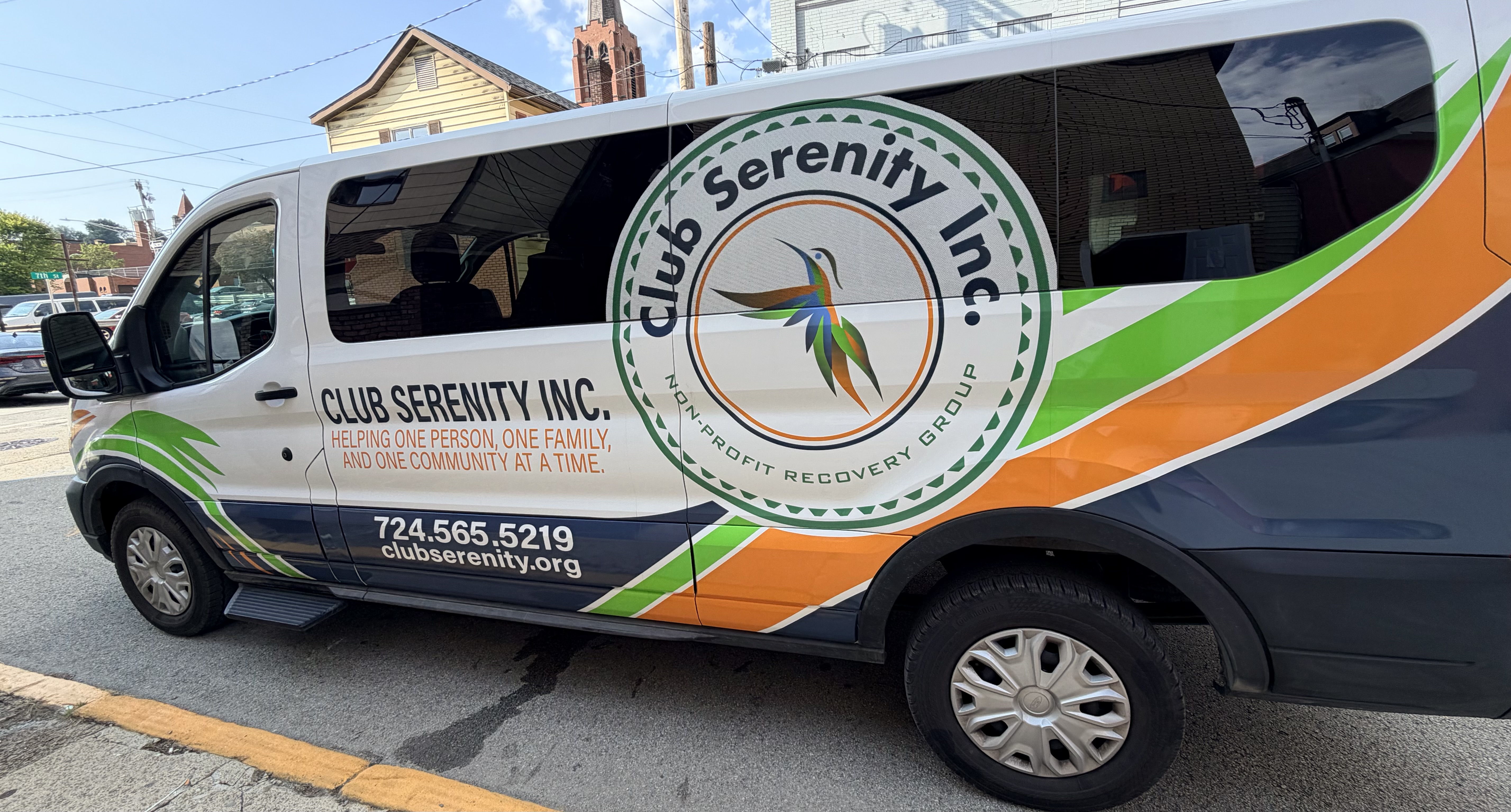 Club Serenity members supporting one another